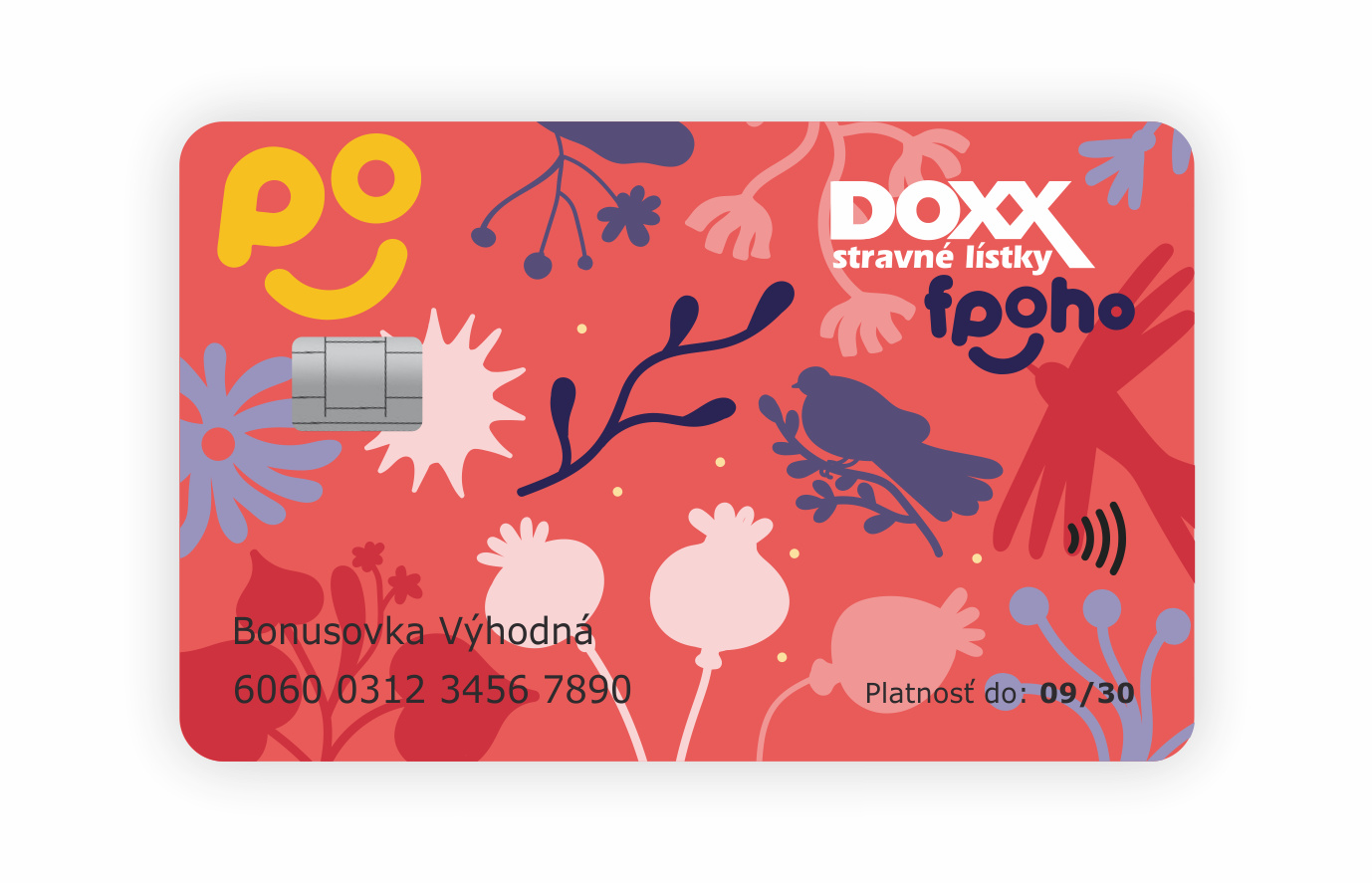 Karta Bonusovka DOXX fpoho 2022 - eBenefitné poukážky