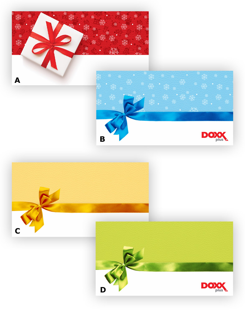 cenník obálok 11 - Exkluzívne obálky na benefitné poukážky DOXX Plus