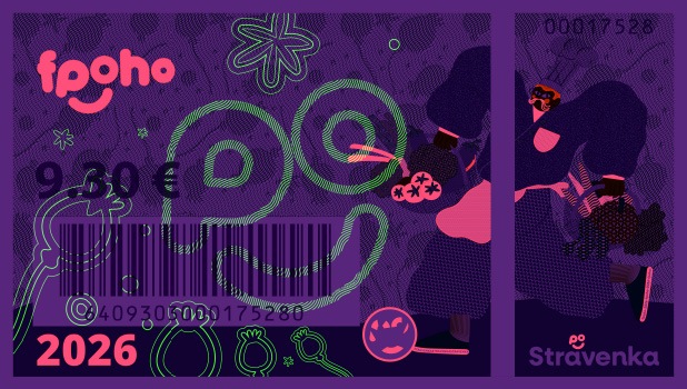 fpoho Stravenka 2026 v hodnote 9,30 € v UV spektre