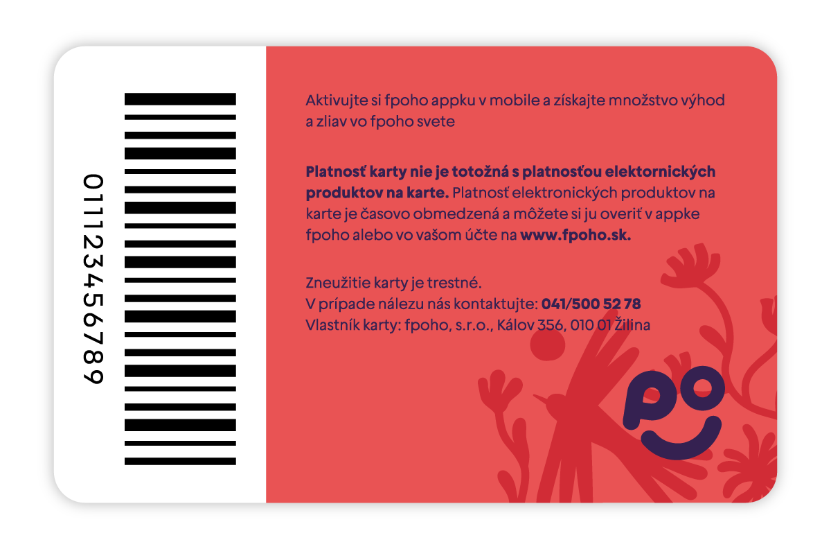 Zadaná strana Karty fpoho 